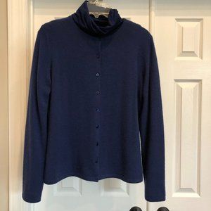 Lord & Taylor turtleneck and cashmere cardigan.  Size Large.
